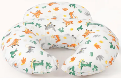 Recalled AMASKY Nursing Pillow – in white with crocodile pattern