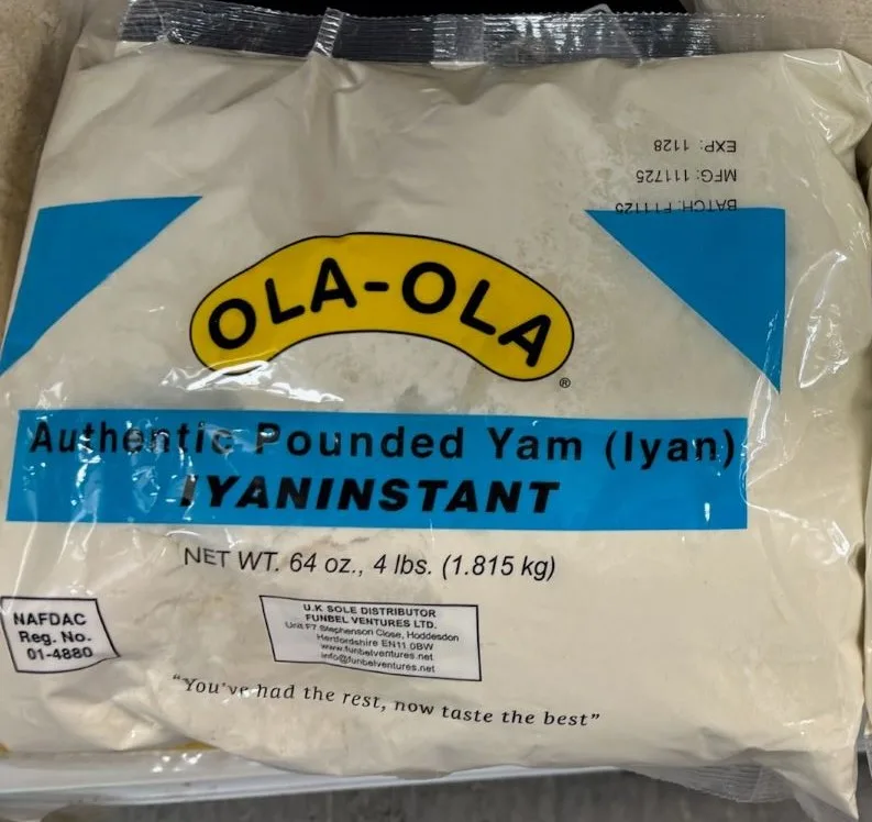 OLA-OLA - Authentic Pounded Yam - 1.8 kg - Front