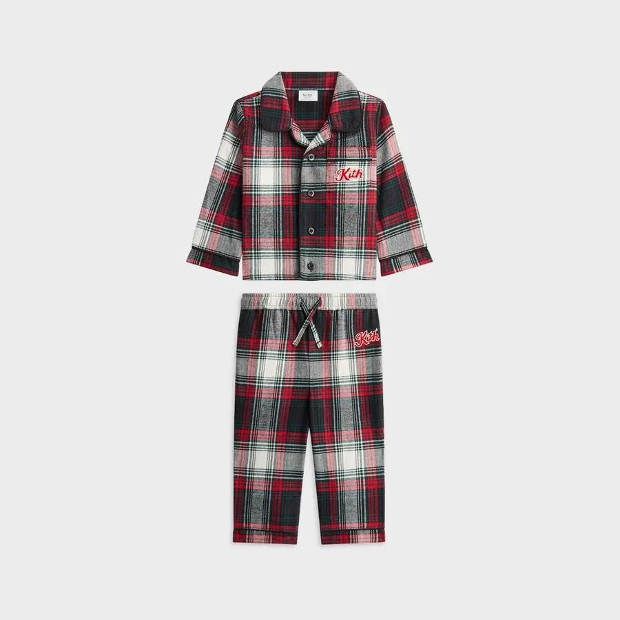 Baby Kithmas and Kids Kithmas Plaid Lounge Sets