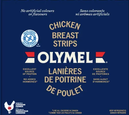 Olymel - Chicken Breast Strips - Front