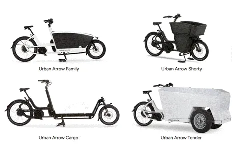 Recalled Urban Arrow Cargo Electric Bikes