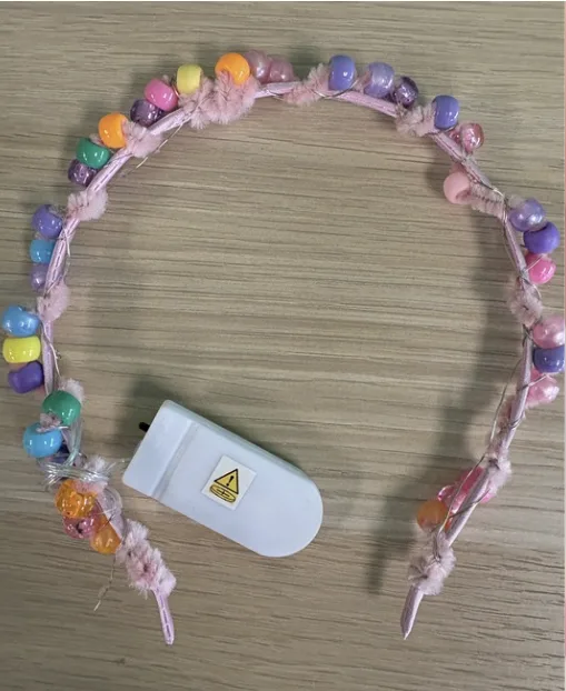 Glow Crown Headbands with LED battery pack