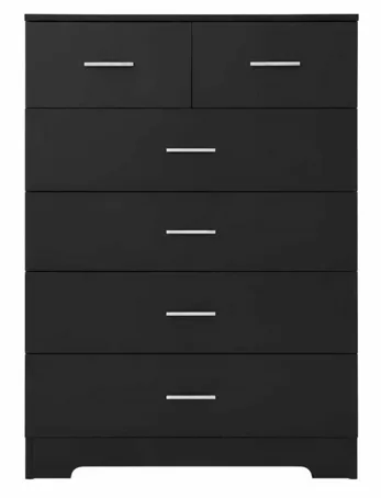 Recalled FJTJBSI Six-drawer Dresser -sold in black and white