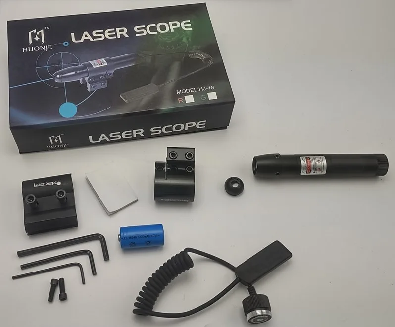 Image 1: Huonje Laser Scope Package contents