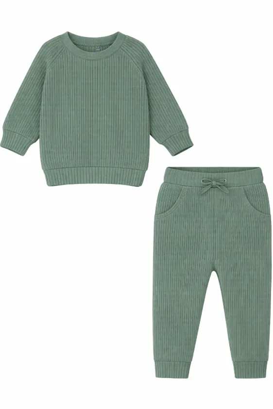 Recalled Daywear Crew Neck and Joggers Set