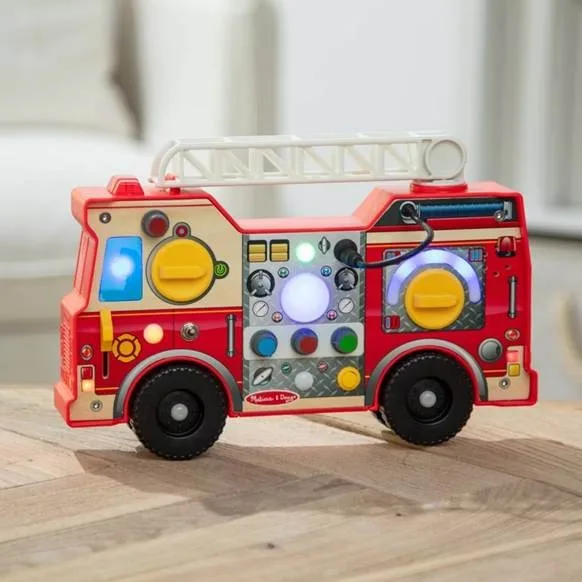 Recalled Lights & Sounds Fire Truck Activity Board