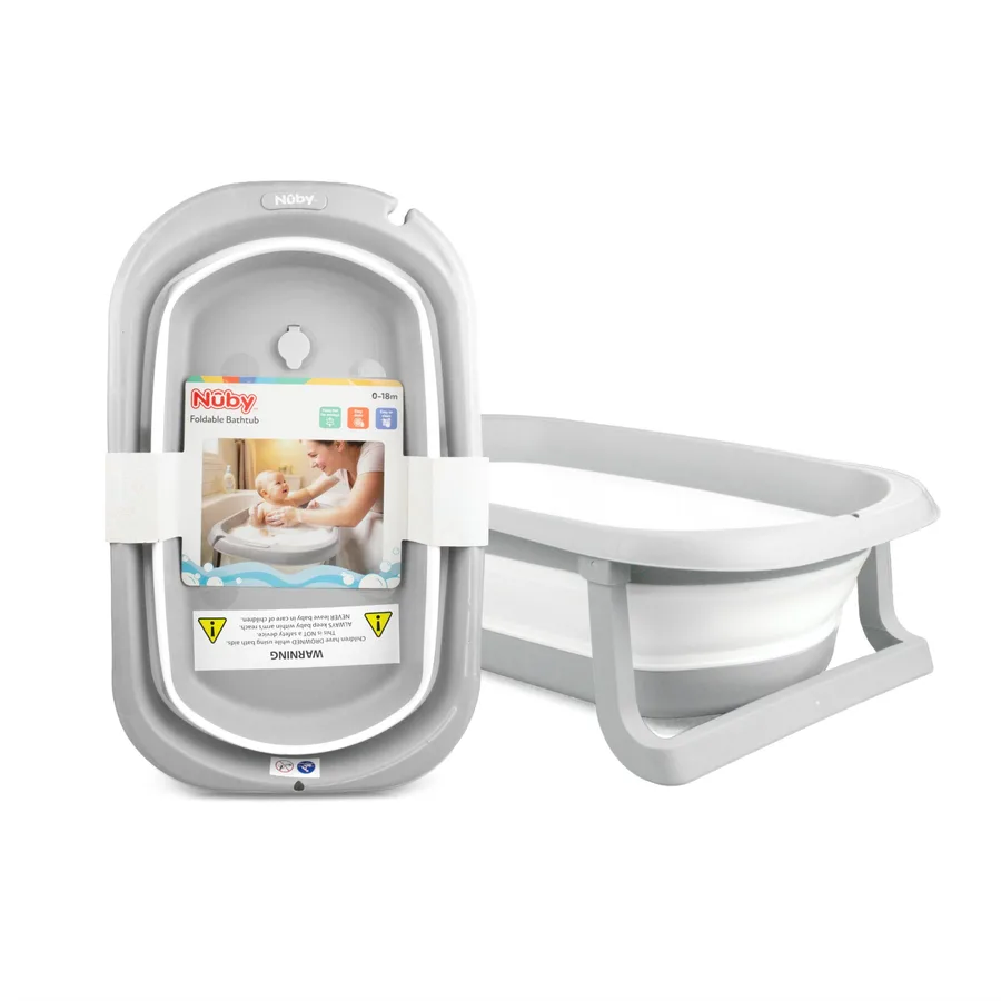 Nuby Foldable Bathtub for babies and infants