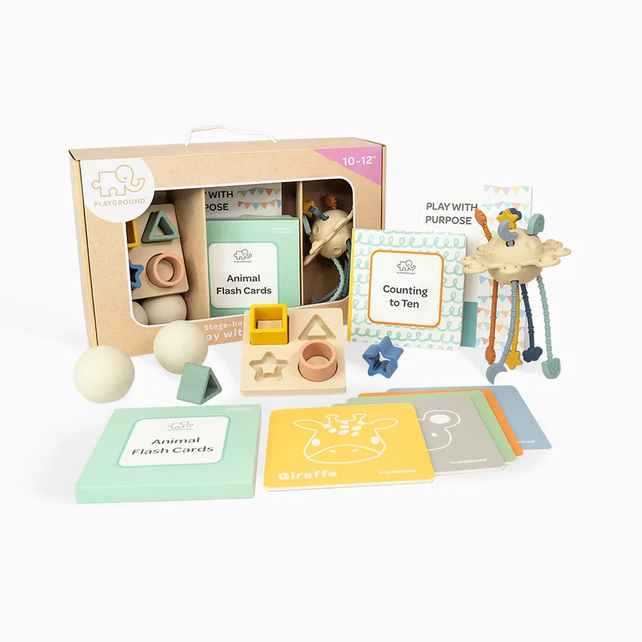 Playground Plus Box 4: Play With Purpose 10-12m toy box