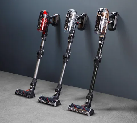 Image 1: X-Force Flex vacuum cleaner (red, black and silver)