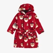 Image: red plush robe