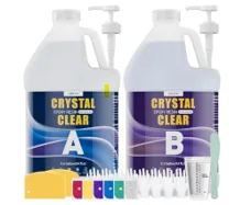 TQELFSS Crystal Clear Epoxy Resin Kits (various sizes)