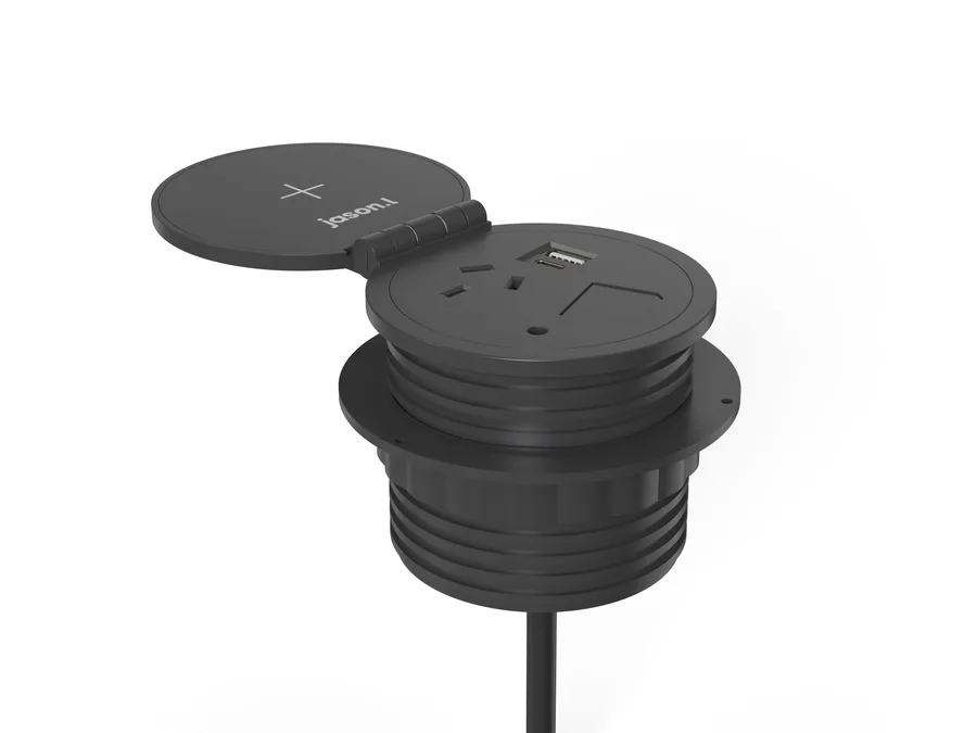 Trione in-desk power hub
