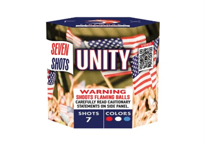 Recalled Unity 7 Shot 200 Gram Aerial Cake Firework Devices